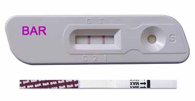 Barbitone Urine test Device BAR Urine Test Strip and Cassette