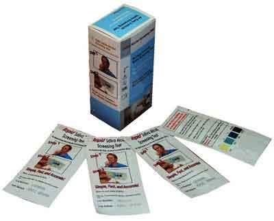 Saliva Alcohol Screening strip